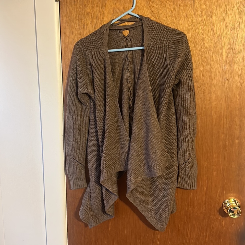 5/$25 ⭐️ brown knit cardigan